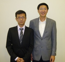 Changya Chen and mentor Kai Tan, PhD