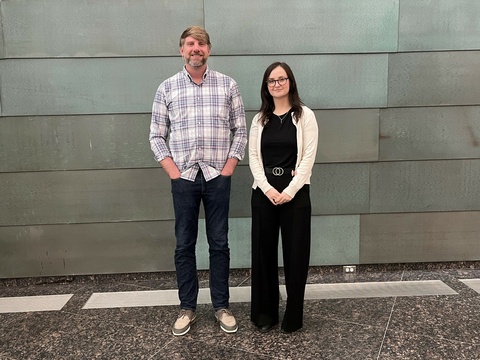 Nicole Recka and mentor Eric Van Otterloo