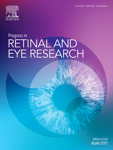 Cover Page for Journal of Progress in Retinal and Eye Research