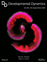 Developmental Dynamics Journal Cover