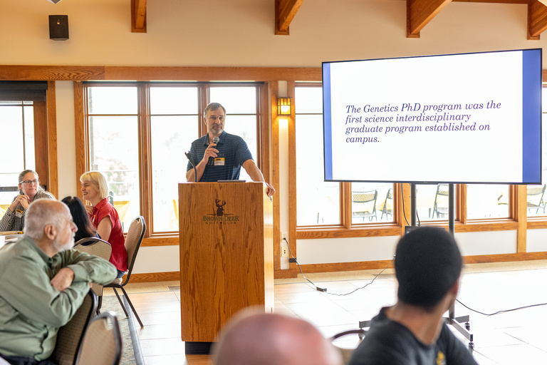 Rob DuBay making announcements