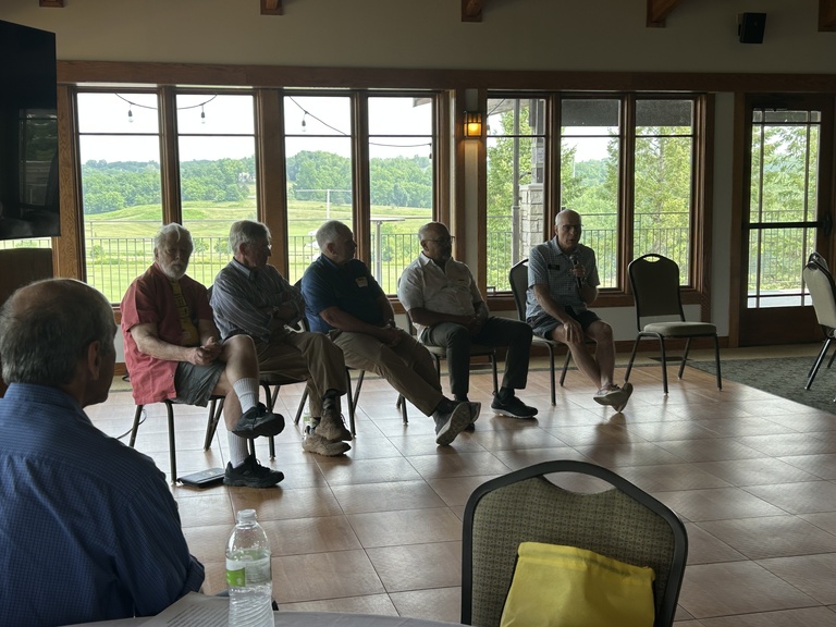 Former Directors discussing their reflections on the program