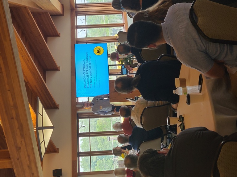 Paul McCray introducing Matthew Strub