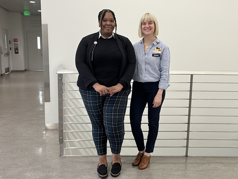 Krislen Tison and Aislinn Williams